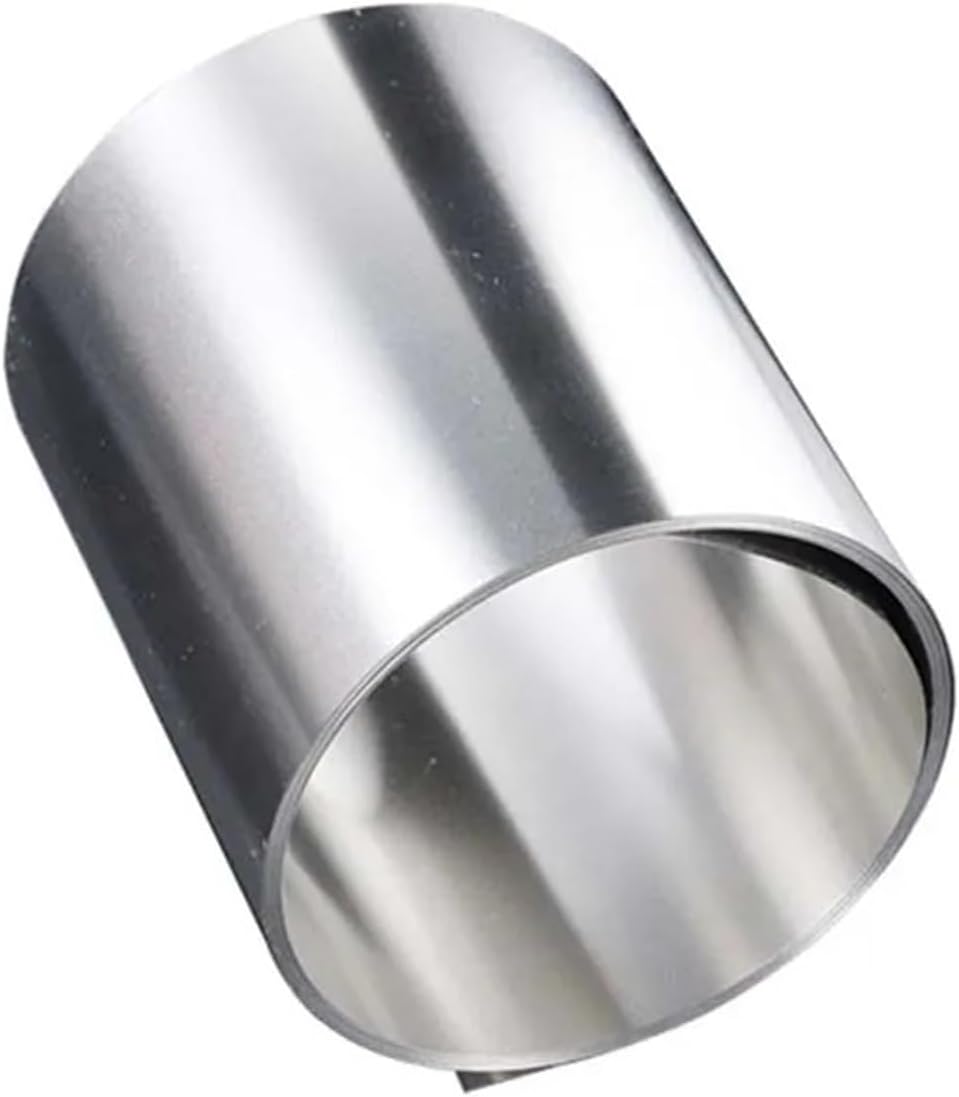 1 Meters 304 Stainless Steel Strip Sheet Coil 0.01 .02 .05 2 .3 .4 .5 mm Thickness(0.5x50mm)