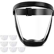 Защитный кожух для шлифования и резки،прозрачный полнолицевой пылезащитный кожух для деревообработки،подходит для защиты от пыли и мусора во время украшения дома, обрезки сада и стрижки газонов