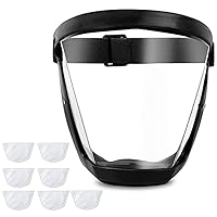 Vista 3 de Máscara de protección facial antivaho de alta definición para adultos (algodón protector)