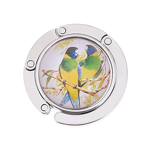 Matefield - Percha de Gancho para Bolso de Mano de Metal, portátil, Plegable, Soporte para Bolso de Mesa