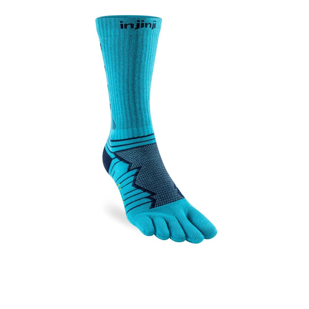 Injinji Ultra Run Crew Pacific Blue L (EU: 44.5-47), blue, L