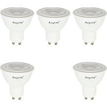 Anyray 5-Bulbs LED 5W Replacement for Range Hood Kitchen 50W Light Bulbs 50-Watts