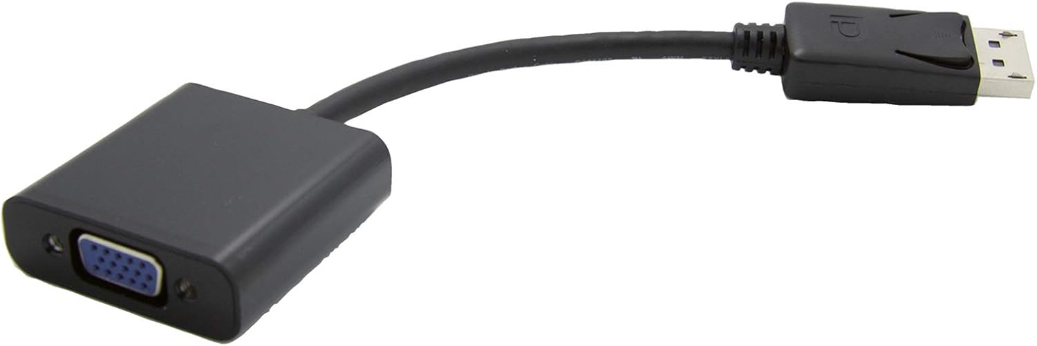 Value Display Port to VGA Adapter, DP Male – VGA Female