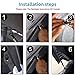 DUXZJEVS 2 Pcs Rear Tailgate Boot Gas Struts for Jeep Cherokee KL 2014 2015 2016 2017 2018, Car Springs Hydraulic Support Shock Bars Door Brackets Replace Accessories