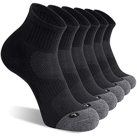 FITRELL Men's Athletic Ankle Socks Cover