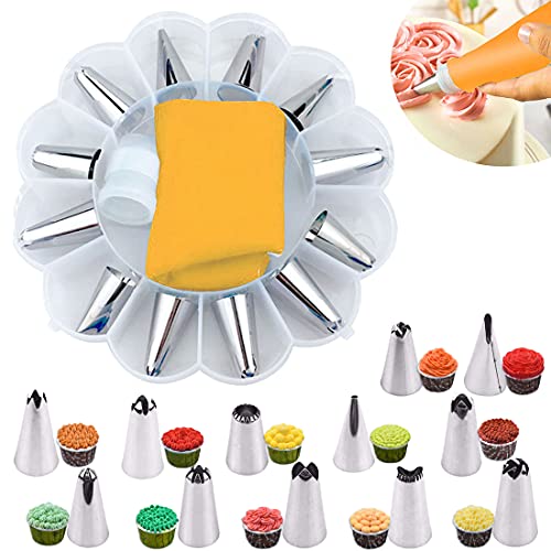 YOUYIKE® Set di 14 beccucci per Pasticceria, in