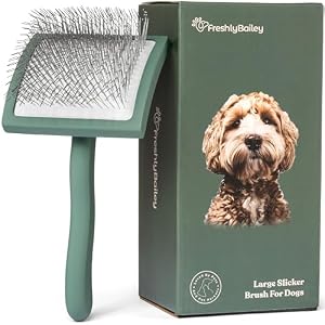 Freshly Bailey Kritzelbürste Zupfbürste für Hunde