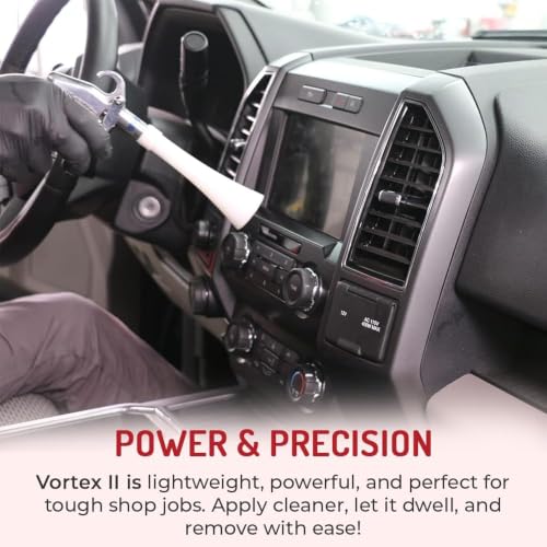Image of HI-TECH Vortex Cleaning Gun - Quickly Blasts Dirt and Dust from Surface - Works with Air Compressor (Vortex Mini)