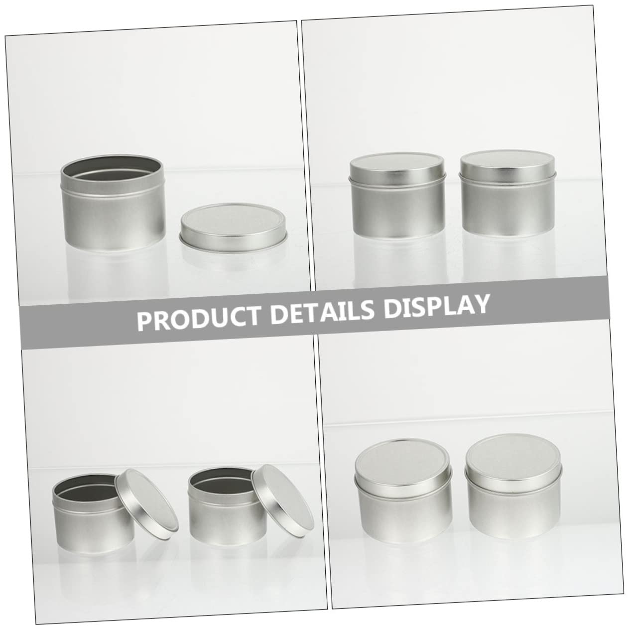 Lurrose Kit per Creare Candele Profumate Fai da Te, Set in Acciaio Inox, Carta e Cera, per Compleanni e Feste, Facile da Usare