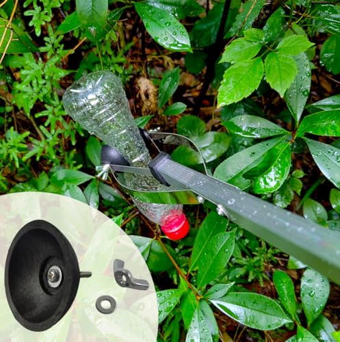 2 Pairs Reacher Gripper Replacement Rubber Cups, Outdoor Heavy Duty Grabber Tip Parts with Lock Nuts for Reacher Repair,Tool-Free Installation - Image 7