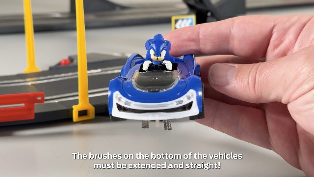 Amazon.com: NKOK Sonic Racing: CrossWorlds Slot Car Race Track Set