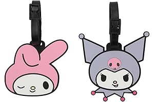 My Melody and Kuromi Luggage Tag 2-Pack
