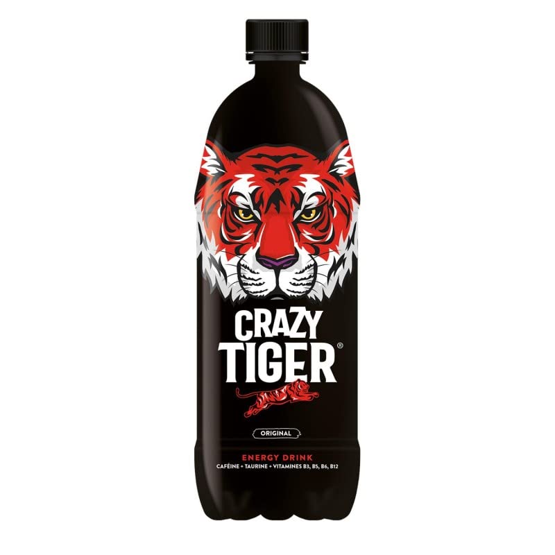 Crazy Tiger Energy Pet - Pack de 4 unidades