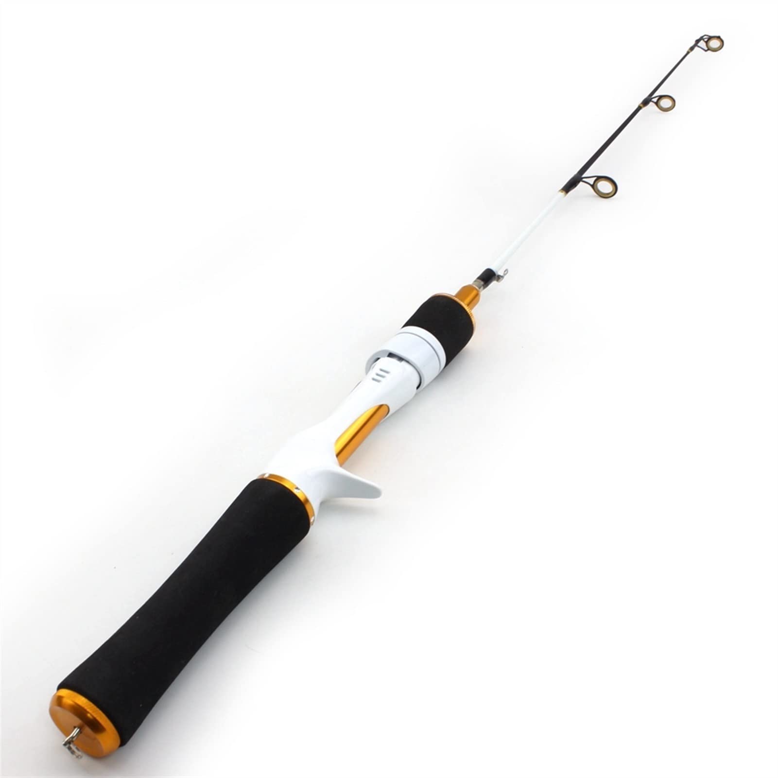Telescopic Fishing Rod Combos Ice Fishing Rod Carbon Rod Valve Boat Pole Ice Fishing Rod Fishing Tackle Set High Visibility Ice Fishing Rod Portable Fishing Rods Outdoor Fishing Poles (One Color