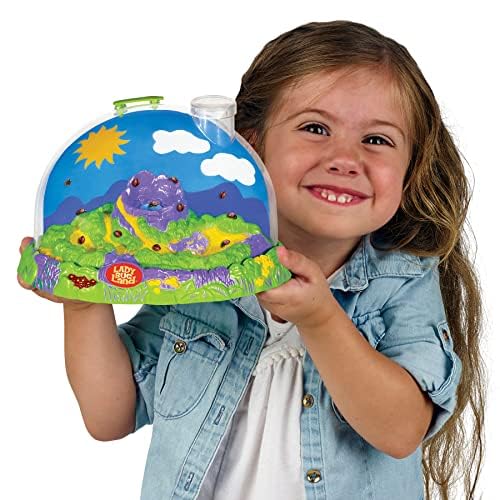 image for Insect Lore Live Ladybug Growing Kit - Land Habitat with 10-15 Live Pi