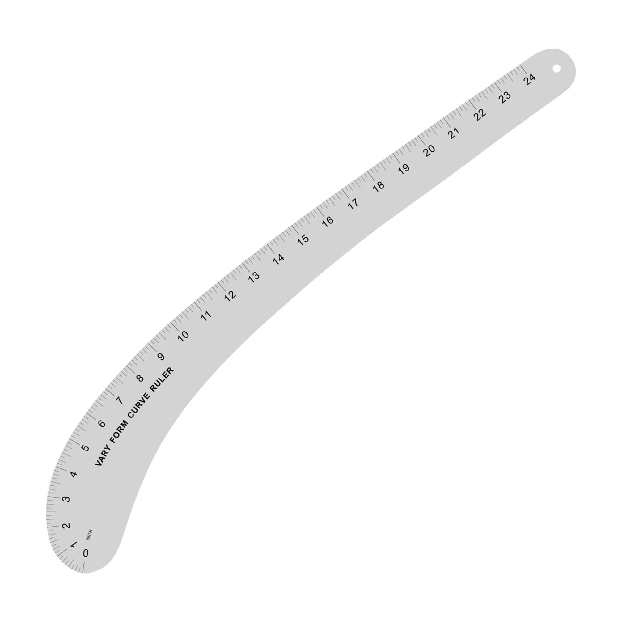 IULAVP Aluminum 24 inch French Curve Ruler for Sewing, Pattern Making, Hip Curve Ruler Sewing Ruler