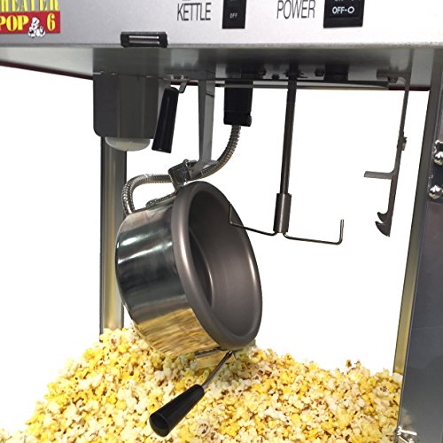 Commercial Popcorn Machine Vintage Style