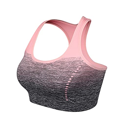 Soutien-Gorge de Sport Femmes Hautes Chocs, Soutiens-Gorge stretchs Non câblés et rembourrés pour l'entraînement de Fitness Yoga, Haut de Sport Haut de Gamme, Amortisseur de Soutien-Gorge Cover