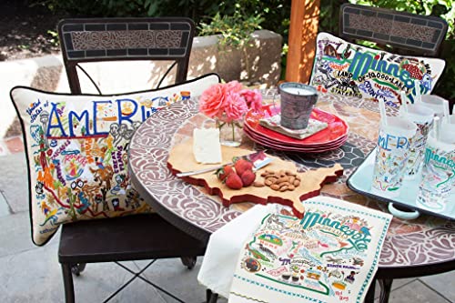 Catstudio Minnesota Embroidered Decorative Throw Pillow #TOP2