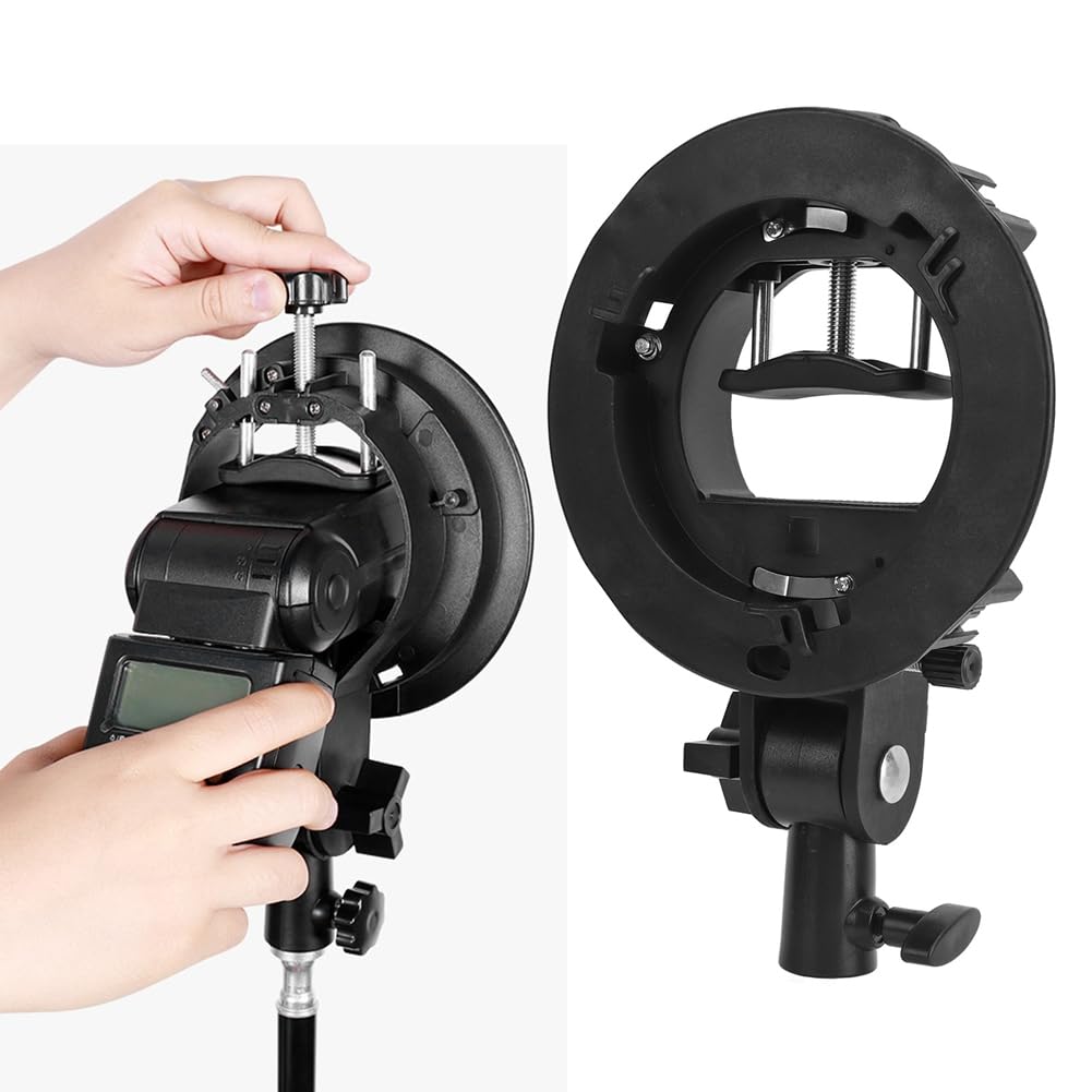 Soporte Tipo S para Bowens Soporte Tipo S para Flash Speedlite Snoot Softbox