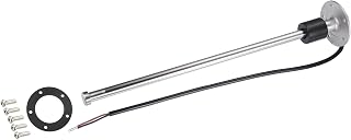 Universal Marine Fuel Sending Unit Float Replacement Fuel Gauge Gas Tank Diesel Water Level Sender Unit Sensor, 15" 380mm, Anti-Corrosion, Stainless Steel, Auto Accessories