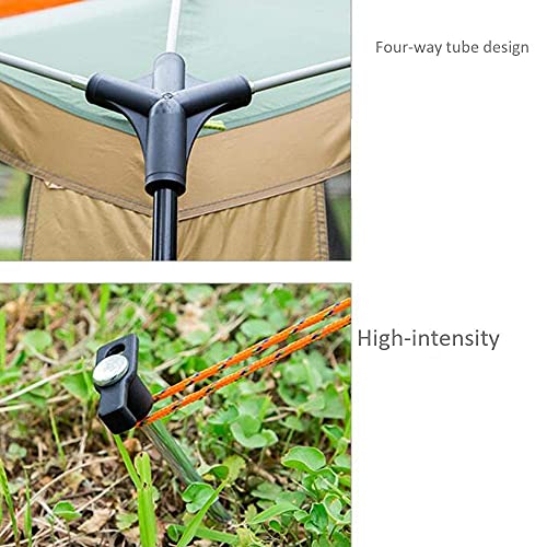 Pergola extérieur de camping structure renforcée et grand auvent de plage durable