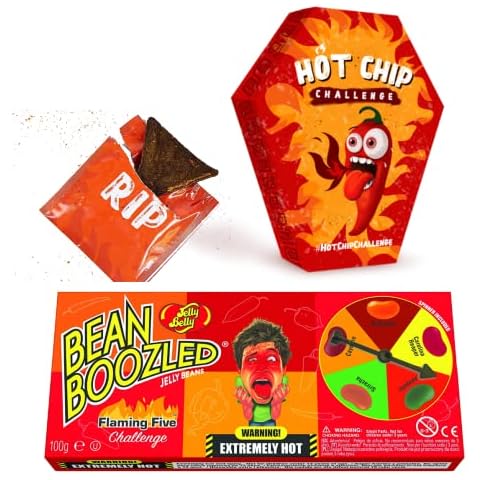Hot Chip Challenge Box - Carolina Reaper Tortilla Chip Cover