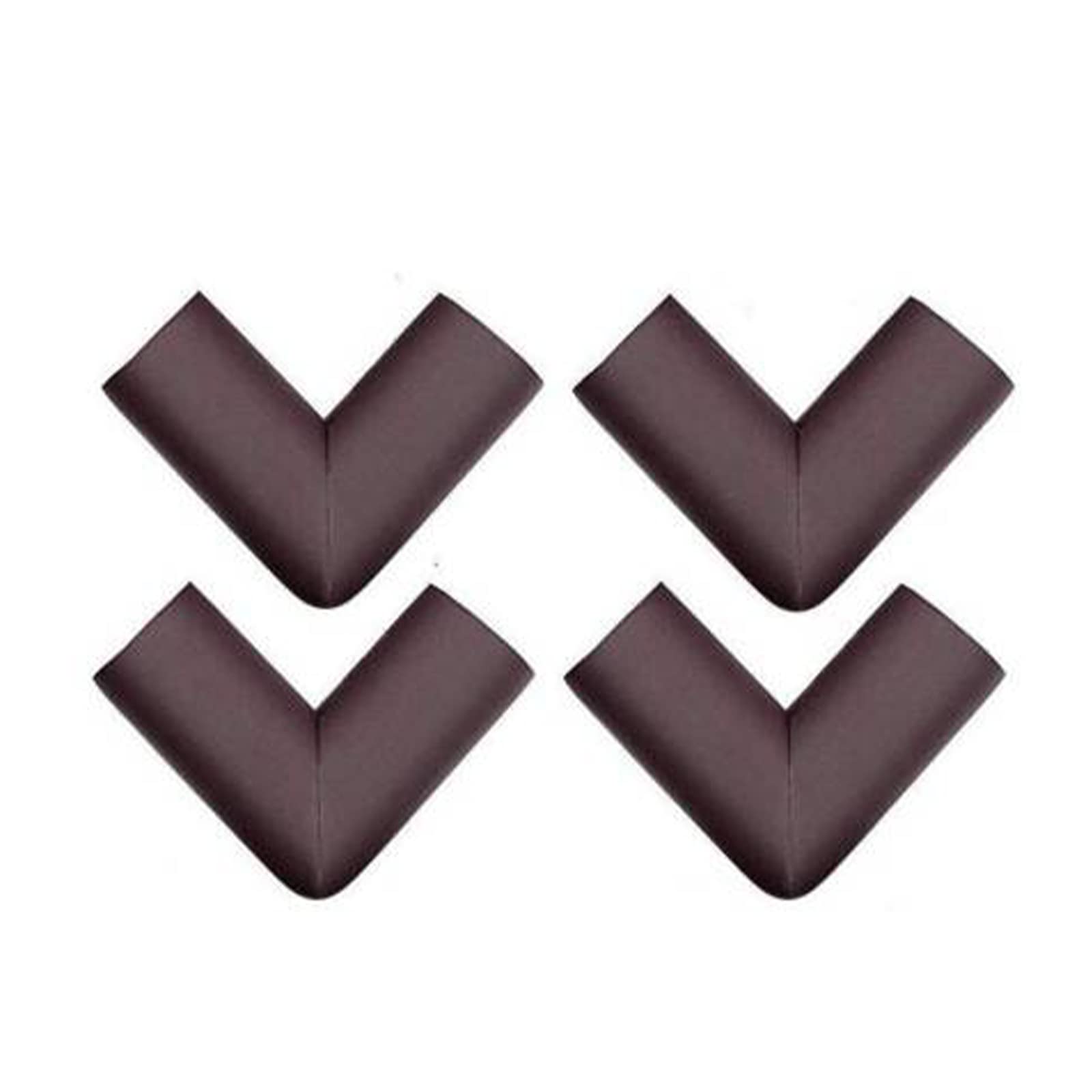 Safe-O-Kid® Baby Proofing Corner Guards/Child Safety Edge Guards I U-Shaped, Large Size - Extra Thick, 10 Pieces Brown