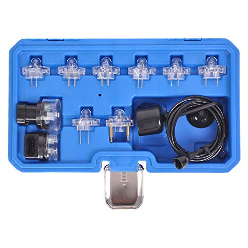 Compatible For 11Pc Electronic Fuel Injection Signal Noid Lite Tester Light Set Gm/Ford/Bosch Blue #TOP1