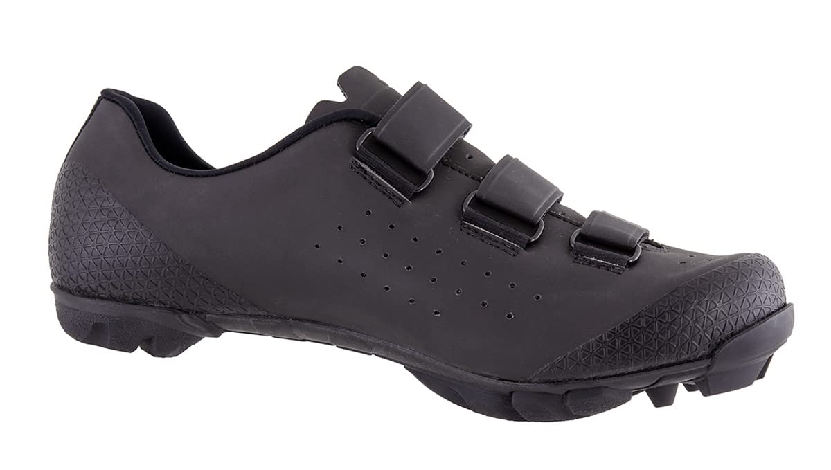 LUCK Zapatillas de Ciclismo Matrix Revolution MTB, con una estupenda Suela de Carbono Muy Ligera y rígida y Triple Velcro para un Ajuste