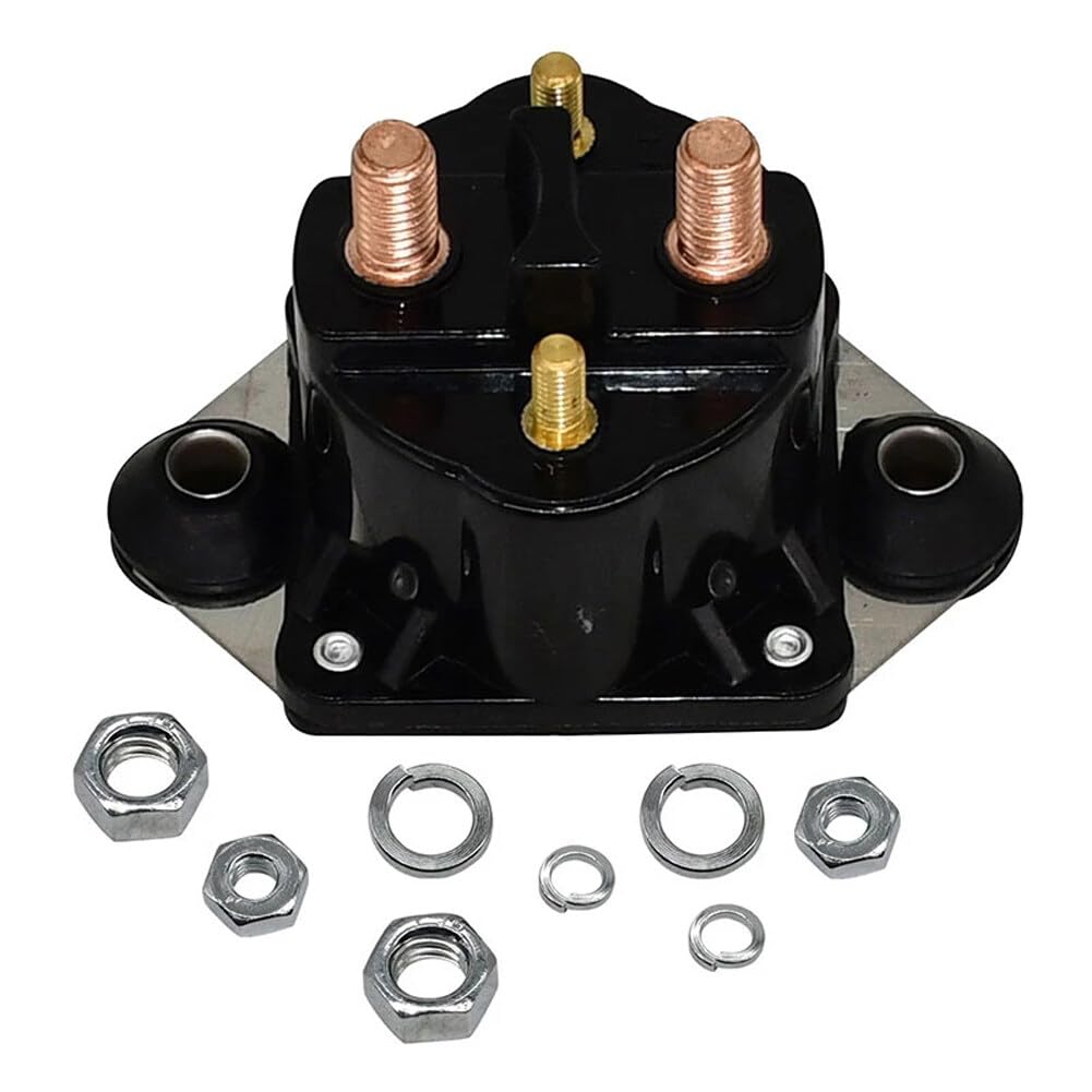 Asudaro rozrusznik magnetyczny przekaźnik magnetyczny, kompatybilny z 40 KM, 50 KM, 75 KM, 90 KM, 120 Ps, 89-817109a1 89-817109a2 89-817109a3 18-5834 przekaźnik solenoidalny metalowy