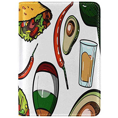 Preisvergleich Produktbild Reisepasshülle Etui Pyramide Musikinstrument Gourmet-Design Retro-Design Art Ethnic; Reisepass-Etui Reisebrieftasche