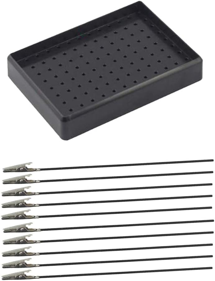 Hobby Craft Model Tool Set with Alligator Clip Sticks and Painting Stand Base - Easy to Use and Durable, Perfect for DIY Model Building, Suitable for Beginner and Advanced Modeler,