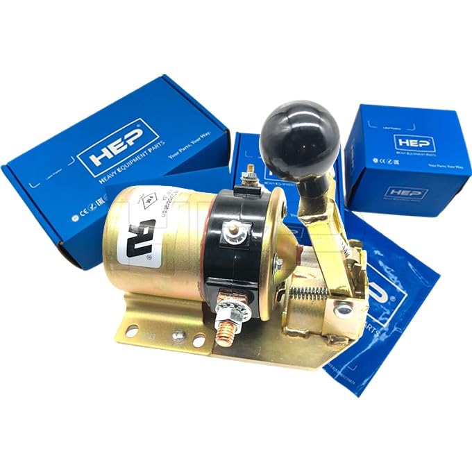 5N4806 5N-4806 5350098 535-0098 Starter Solenoid Switch Relay for Excavator 3208 3306 3406 3406B 3406C (5N4806（24V）)