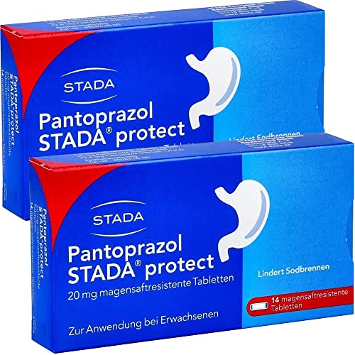 Pantoprazol STADA protect 20mg magensaftres.Tabl. bei Sodbrennen inclusive einer Handcreme von vitenda (2x14 2)