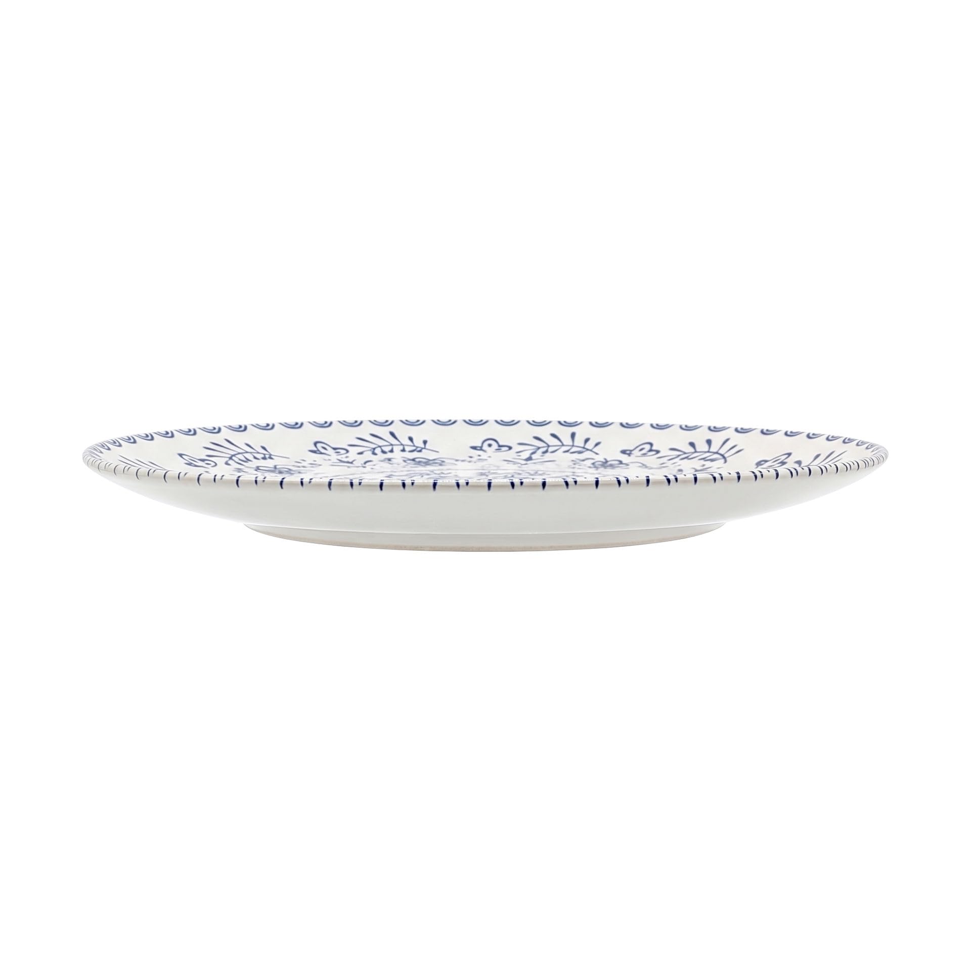 La Mediterránea - Plato de cerámica (26 cm, 6 piezas)