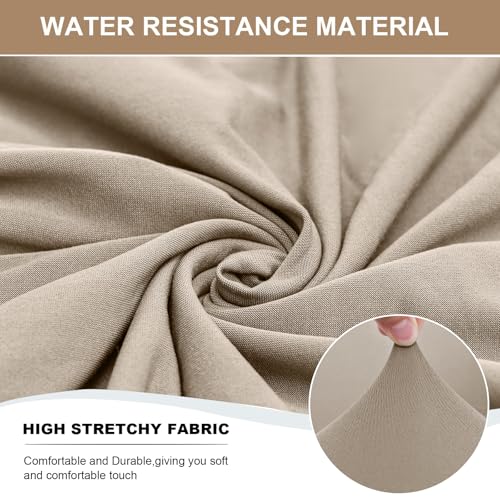 Image of Eco-Ancheng Recliner Slipcovers 4-Pieces Lazyboy Recliner Covers Recliner Couch Covers Recliner Chair Cover Non Slip Reclining Slipcovers with Storage Pockets Furniture Protector for Living Room,21