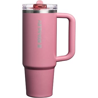 STANLEY Quencher ProTour Flip Straw Cup with Leak-Proof Lid 0.9 Litres Integrated Straw & Handle Cup Holder Compatible for on the Go Insulated Stainless Steel Cup BPA-Free Port