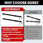 Ropeless Battle Ropes for HIIT Workouts, Cardio & Muscle Training, Low-Impact Cardio Training, Portable Cordless Home Gym Equipment for Men & Women with Non-Slip Gloves - Image 2