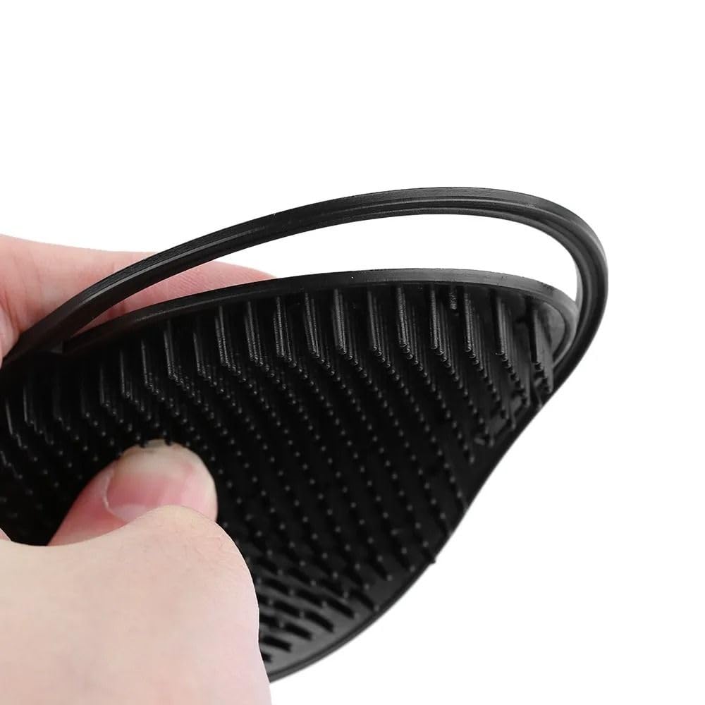 Spazzole massaggianti morbide e portatili, per lavare i capelli del cuoio capelluto, massaggi per doccia, shampoo tascabile da viaggio (nero)