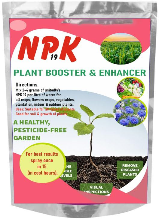 Premium Plant NPK 19 Plant Booster & Enhancer | Complete Plant Food NPK Plant Booster for Growth Boost And Maximum Production | Ideal For Home, Garden & Outdoor Plant Care - 1 kg (5) (B0CX1K4Q8C) Amazon Price History, Amazon Price Tracker