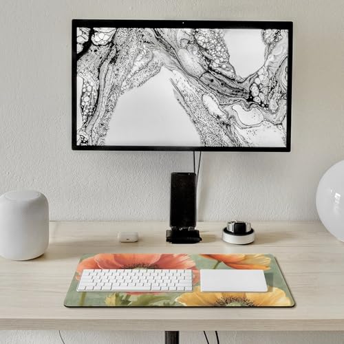Tapis de souris grande taille résistant aux taches pour protéger le bureau