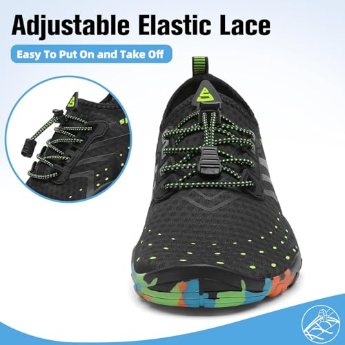 SAGUARO Quick-Dry Water Shoes for Women – Swim Shoes, Beach Shoes, Aqua Shoes with Lightweight, Breathable, Slip-Resistant Design for Pool & Outdoor Use4