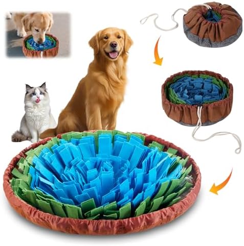 Tapete Snuffle para cães – Tapete para alívio do tédio para lambe...