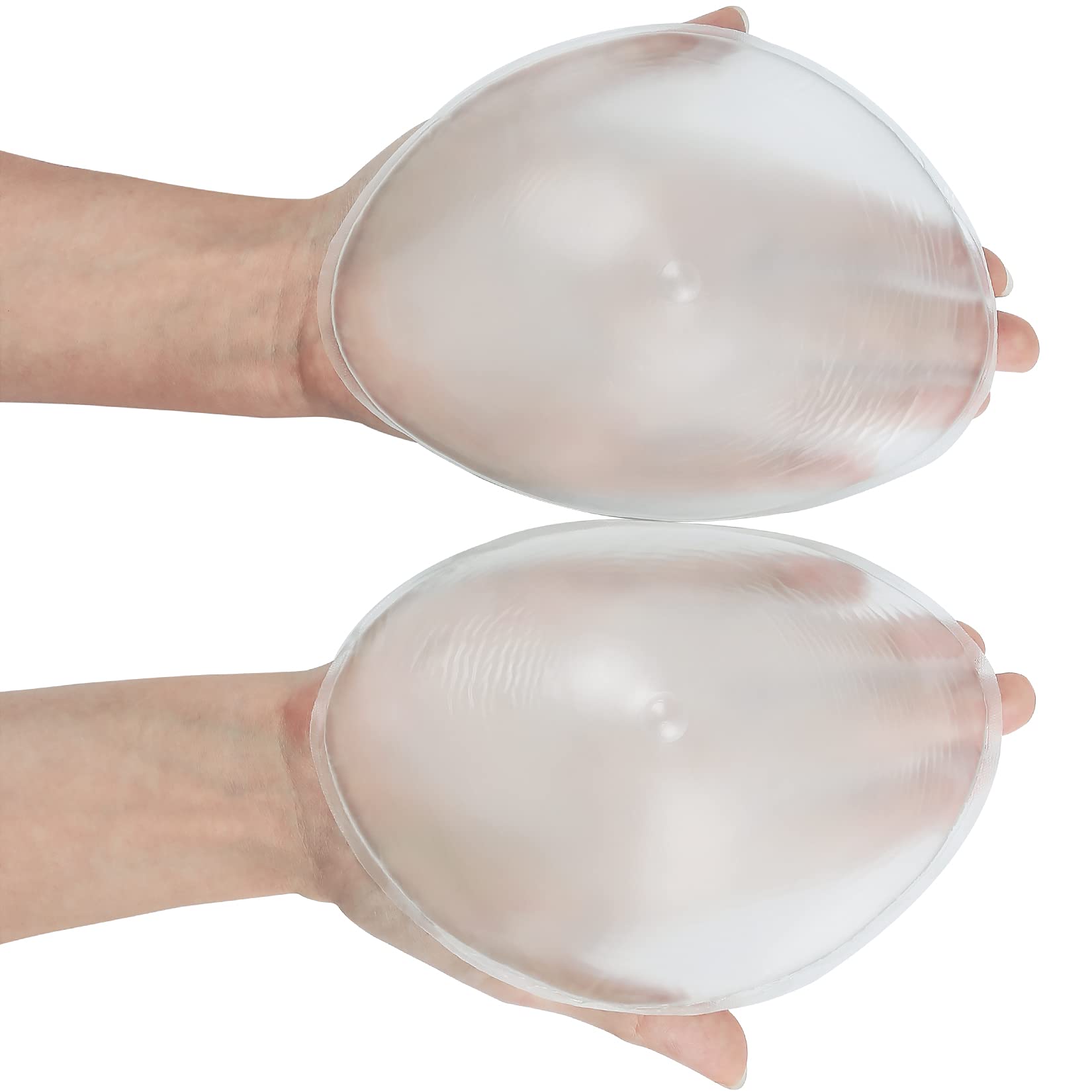 IVITA Silicone Bra Inserts Pads Breast Enhancers Bra Push up Pads for Bikini Swimsuit - Clear - Medium