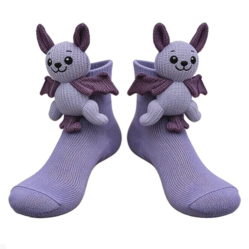 Image of 3D Knit Animal Socks,Cute Hug Hug Socks with Funny Animal Design,Non-Slip Animal Feet Socks for Women Gifts