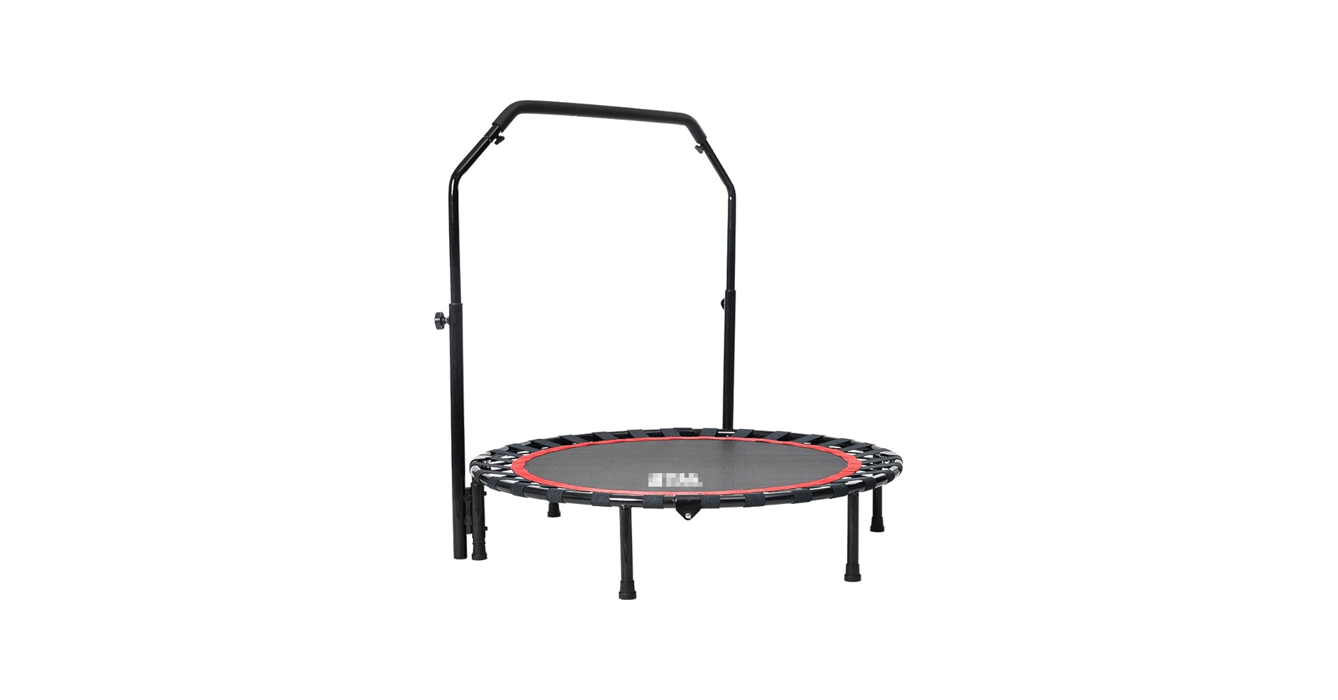 Amazon | 補助手すり付き トランポリン 耐荷重110kg 102cm ゴム