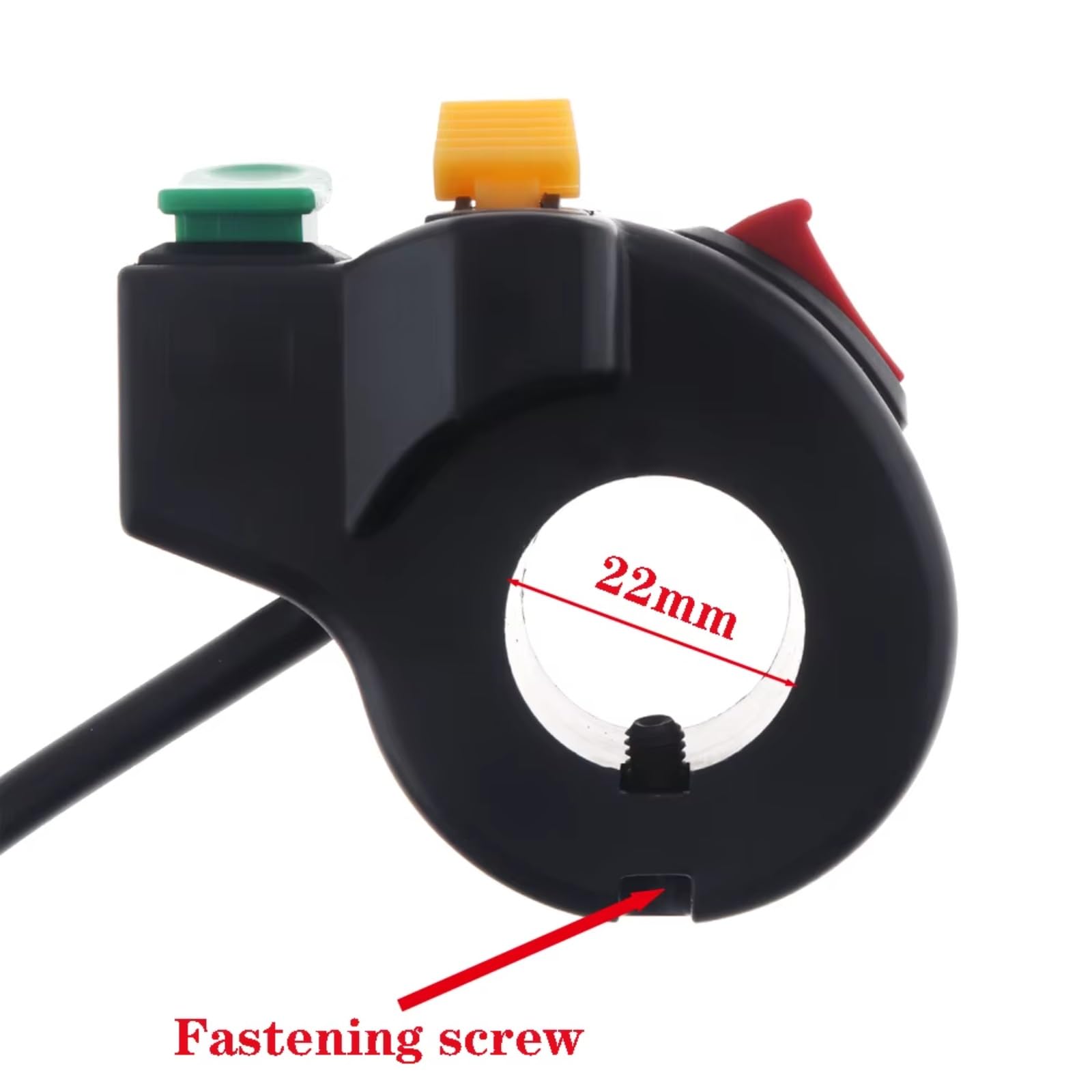 Interruttore Controllo Manubrio Moto Indicatore Direzione Luce Universale Bici Elettrica/scooter E Interruttore Accensione/spegnimento Clacson Manubrio Kill Interruttore