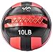 j/fit Medicine Ball, Red/Black, 10-Pound