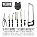 Weston 10-Piece Game Processing Knife Kit, 8